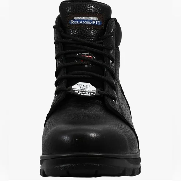 Skechers Black Relaxed Fit Shoes - Picture 8 of 8